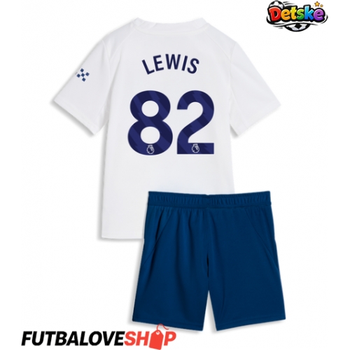 Dres Manchester City Rico Lewis #82 Tretina pre deti 2026-27 Krátky Rukáv (+ trenírky)